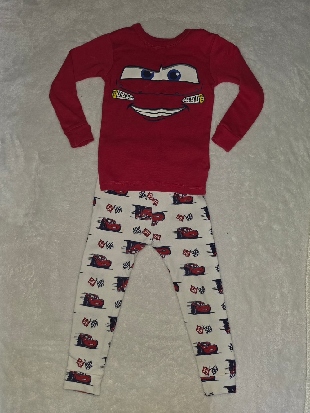 BabyGap × Disney Cars 100% Organic Cotton PJ Set